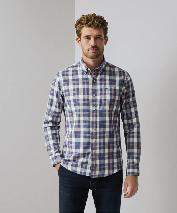 Chemise à carreaux